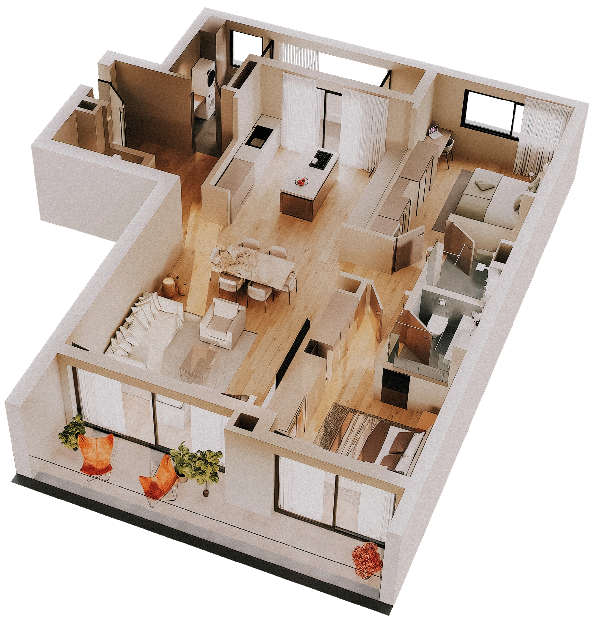 Typology T2 - model B